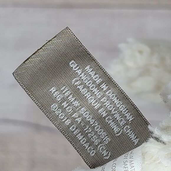 Baby Lovey Panda Plush Rattle Demdaco Comfort Security Clutch Blankie Infant Toy - Picture 7 of 7